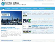 Tablet Screenshot of centroesteroabruzzo.it